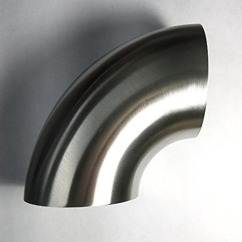 Stainless Bros 1.75" Stainless 90Â° Mandrel Bend Elbow - 1D Tight Radius - 16GA/.065" Wall - No Leg - SS304 - Stainless Bros - Image 1